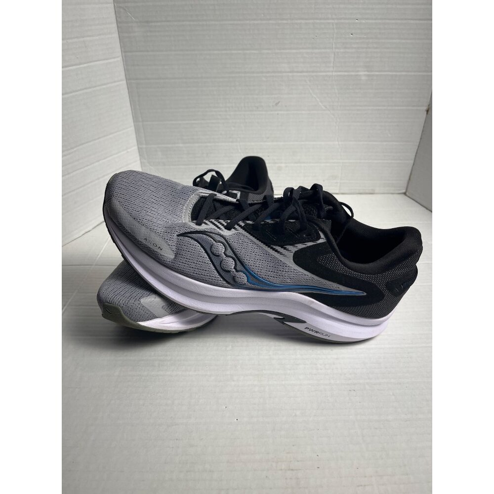 Saucony Axon 2 Running Mens Grey Sneakers Athletic Shoes S20732-15 Size 13